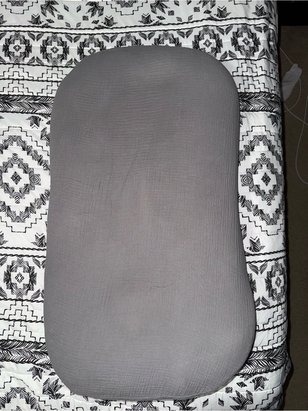 Gray Kids Lounger Cushion - Unbranded